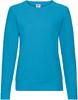 Fruit Of The Loom F315 Ladies´ Lightweight Raglan Sweat - Azure Blue - L