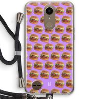 Giants: LG K10 (2017) Transparant Hoesje met koord