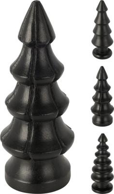 everlands kunstkerstboom mangohout h15cm zwart