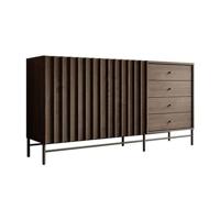 Meubella Dressoir Paz - Donker eiken - 165 cm - thumbnail