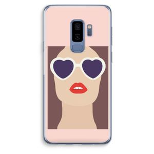 Red lips: Samsung Galaxy S9 Plus Transparant Hoesje