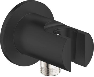 Grohe QuickFix Vitalio Universal Wanddouchehouder 7x8,5x7 cm Mat Zwart