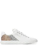 Jimmy Choo baskets Diamond Light - Blanc