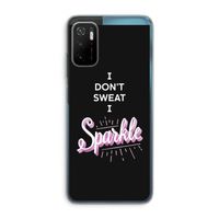 Sparkle quote: Xiaomi Poco M3 Pro 5G Transparant Hoesje