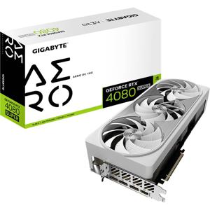 Gigabyte Nvidia GeForce RTX 4080 Super Videokaart AERO OC Edition 16 GB GDDR6X-RAM PCIe x16 DisplayPort, HDMI Overclocked