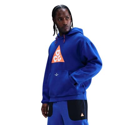Nike Inter Milan x ACG Tuff Fleece Hoodie 2025-2026 Donkerblauw Oranje Wit Nike Inter Milan x ACG Tuff Fleece Hoodie 2025-2026 Donkerblauw Oranje Wit