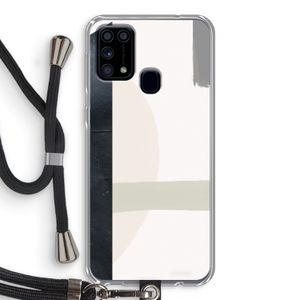 Baca: Samsung Galaxy M31 Transparant Hoesje met koord