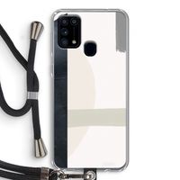 Baca: Samsung Galaxy M31 Transparant Hoesje met koord