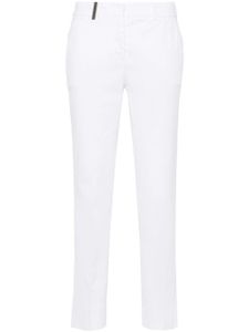 Peserico pantalon de costume à coupe fuselée - Blanc