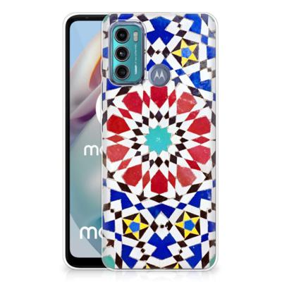 Motorola Moto G60 | TPU | Siliconen hoesje | Mozaïek
