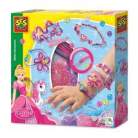SES glitter armbanden