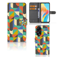 OPPO A98 5G Telefoon Hoesje Funky Retro - thumbnail