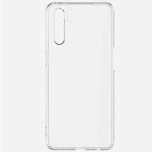 BackCase OPPO A91 TPU Siliconen Hoesje Doorzichtig