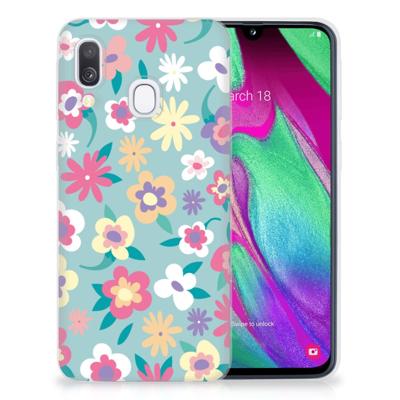 Samsung Galaxy A40 | TPU Case | Flower Power Samsung Galaxy A40 | TPU Case | Flower Power