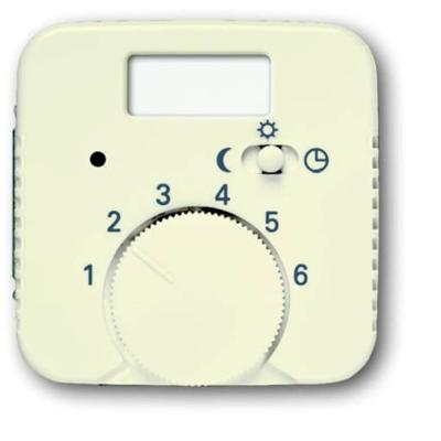 Busch-Jaeger 2CKA001710A3709 Temperatuurregelaar Afdekking Duro 2000 SI Crème-wit, Parel-wit 1 stuk(s)