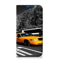 iPhone 14 Pro Book Cover New York Taxi - thumbnail