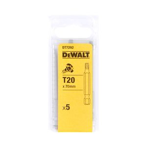 DeWalt Accessoires 70mm schroefbit voor Torx schroeven T20 - DT7292-QZ - DT7292-QZ