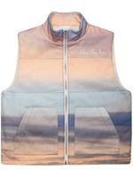 BLUE SKY INN gilet matelassé Sunrise Clouds - Bleu