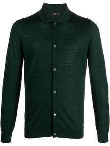 Ballantyne cardigan en laine à col v - Vert