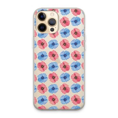 Klaproosjes: iPhone 13 Pro Max Transparant Hoesje