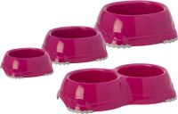 Moderna plastic hondeneetbak Smarty 2 16 cm hot pink (inhoud 735 ml) - Gebr. de Boon
