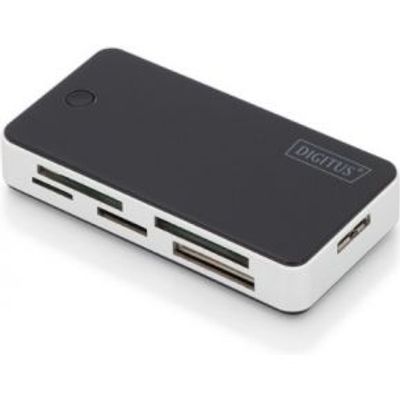 ASSMANN Electronic DA-70330-1 USB 3.0 Zwart, Wit geheugenkaartlezer