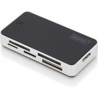 ASSMANN Electronic DA-70330-1 USB 3.0 Zwart, Wit geheugenkaartlezer