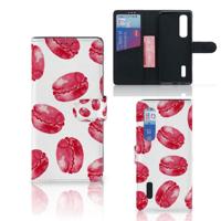 OPPO Find X2 Pro | Book Cover | Pink Macarons