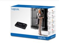 LogiLink UA0170 4-poorts USB 3.0-hub - Zwart - thumbnail
