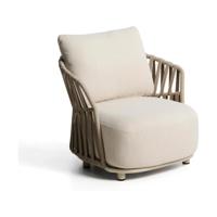 Kave Home Osani loungestoel Ecru