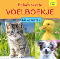 Baby&apos;s eerste voelboekje - Lieve dieren (Hardback)