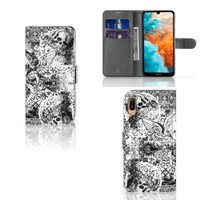 Telefoonhoesje met Naam Huawei Y6 (2019) Skulls Angel - thumbnail