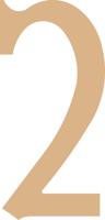 Vaessen Creative • mdf cijfer ''2'' 21,8cm