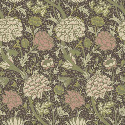 Dutch Wallcoverings Hidden Treasures - Cray Groen/Roze