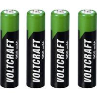 VOLTCRAFT VC-16026040 Oplaadbare AAA batterij (potlood) NiMH 900 mAh 1.2 V 4 stuk(s)