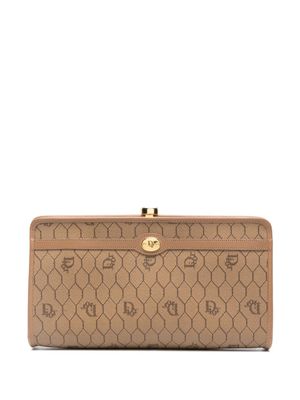 Christian Dior Pre-Owned pochette Honeycomb pre-owned (années 1980) - Tons neutres