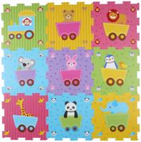 Puzzelmat dier 18 stuks