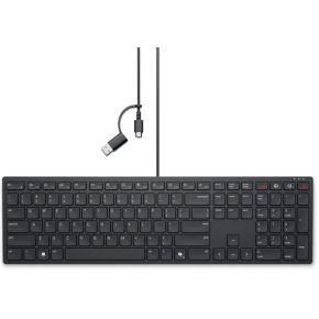 DELL KB525C toetsenbord Kantoor USB AZERTY Belgisch Zwart