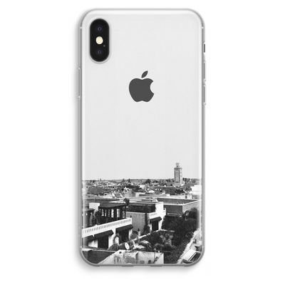 Marrakech Skyline : iPhone XS Max Transparant Hoesje