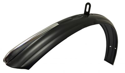 Hzb spatbord staal voor mat zwart 28x11/2 (635) 60mm excl.stang