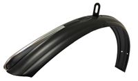 Hzb spatbord staal voor mat zwart 28x11/2 (635) 60mm excl.stang