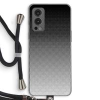 Musketon Halftone: OnePlus Nord 2 5G Transparant Hoesje met koord