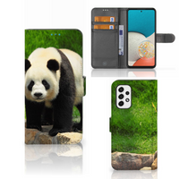 Samsung Galaxy A53 Telefoonhoesje met Pasjes Panda