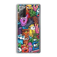 Vexx Mixtape: Samsung Galaxy Note 20 / Note 20 5G Transparant Hoesje