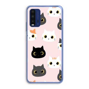 Katten: Xiaomi Redmi 9T Transparant Hoesje
