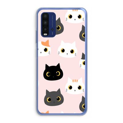 Katten: Xiaomi Redmi 9T Transparant Hoesje