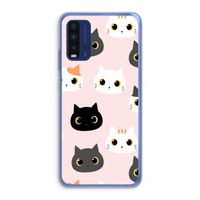 Katten: Xiaomi Redmi 9T Transparant Hoesje