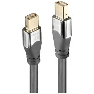 LINDY 36307 DisplayPort-kabel Aansluitkabel Mini DisplayPort-stekker, Mini DisplayPort-stekker 2.00 m Grijs