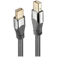 LINDY 36307 DisplayPort-kabel Aansluitkabel Mini DisplayPort-stekker, Mini DisplayPort-stekker 2.00 m Grijs - thumbnail