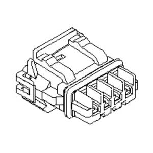 Molex 521170240 Female behuizing (kabel) Totaal aantal polen: 2 Rastermaat: 5.00 mm Inhoud: 1 stuk(s) Tray